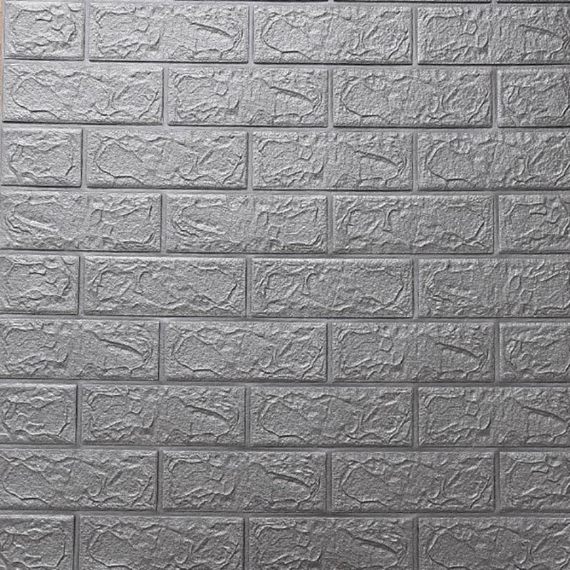 1Pcs 77cm*70cm 3D Wall Sticker Imitation Brick Bedroom Home Decor Waterproof Self-adhesive DIY Wallpaper for Living Room