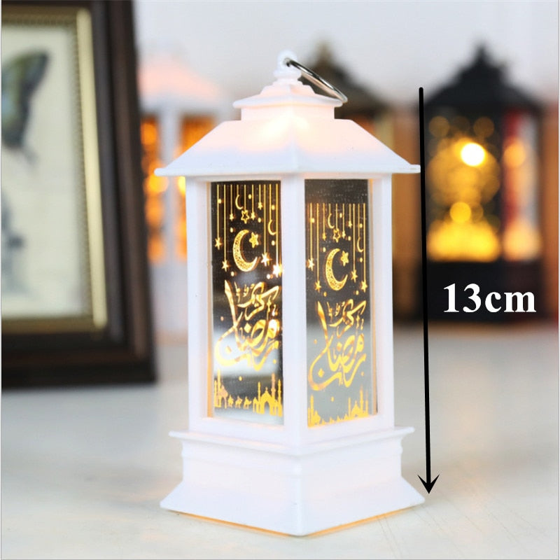 2023 LED 3D Eid Mubarak Decor Ornament Light Eid Kareem Ramadan Decor for Home Ramadan Mubarak Eid Al Adha Islamic Muslim Party