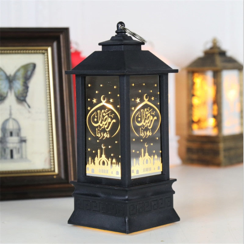 2023 LED 3D Eid Mubarak Decor Ornament Light Eid Kareem Ramadan Decor for Home Ramadan Mubarak Eid Al Adha Islamic Muslim Party